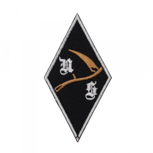 Вишитий патч "Gold Scythe"