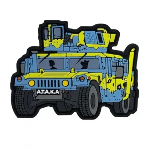 ПВХ Патч "hmmwv Scooby-do Sanchi&атака"