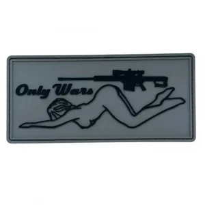 ПВХ Патч "OnlyWars Girl" Grey