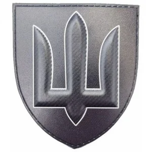 Патч/шеврон Генеральный штаб ВСУ черный