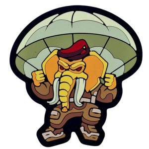 ПВХ патч Слон FM "ДШВ"