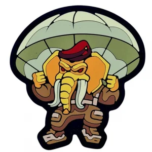 ПВХ патч Слон FM "ДШВ"