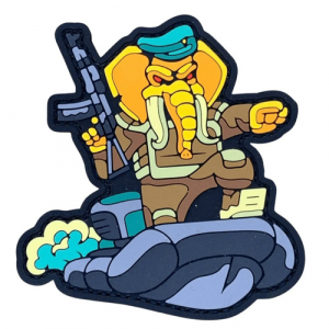 ПВХ патч Слон FM "Морпіх"