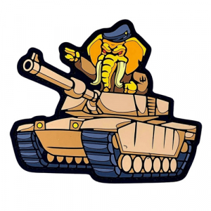 ПВХ патч Слон FM "Танкіст"