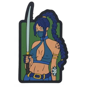 ПВХ Патч "Tactical Girl" Green