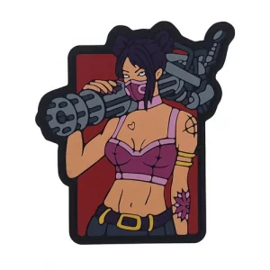 ПВХ Патч "Tactical Girl" Minigun