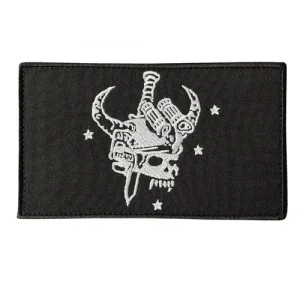 Вишитий Патч "TITAN" великий з зірочками