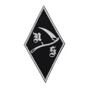 Вышитый патч "White Scythe"