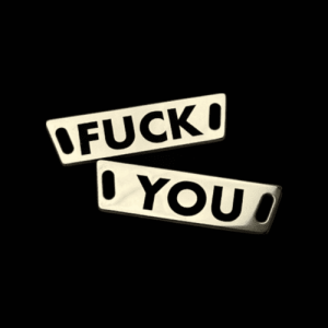 Значок для взуття vShnurok Fuck You