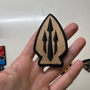 Патч Тризуб black