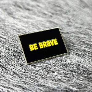 Значок Be Brave Black