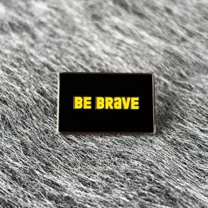 Значок Be Brave Black
