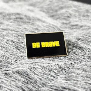 Значок Be Brave Black