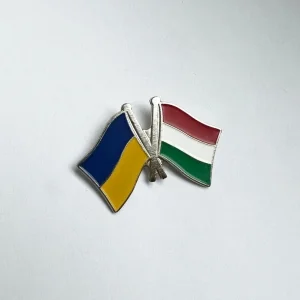 Значок прапори України / Угорщина