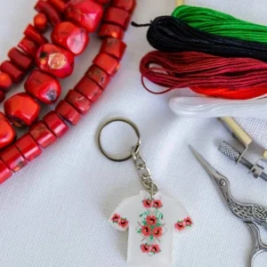 Брелок Patriot Вишиванка мак