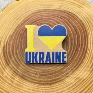 Значок Я люблю Украину