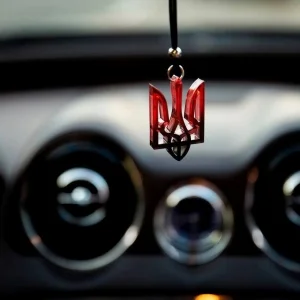 Брелок Нічний Patriot Тризуб України (нічний градієнт)