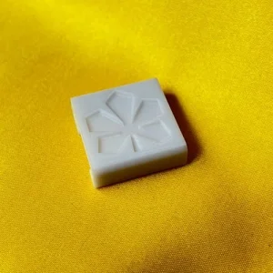 MOLLE Clip Каштан білий