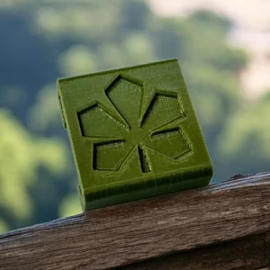 MOLLE Clip Каштан зеленый