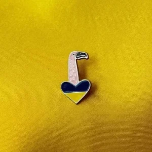 Значок Фламінго КиївЗОО