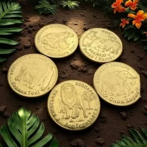 Монета Ведмеді КиївЗОО