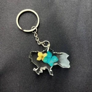 Брелок Україна квіти