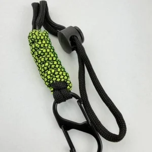 Утримувач ключів на пояс чорно-зелений