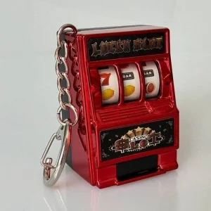 Брелок Гральний автомат червоний