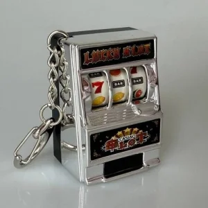 Брелок Гральний автомат під срібло