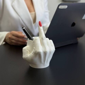 Fuck You холдер для канцелярії білий