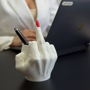 Fuck You холдер для канцелярії білий