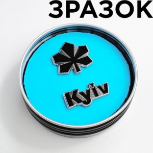 Значок Каштан Жовто-блакитний