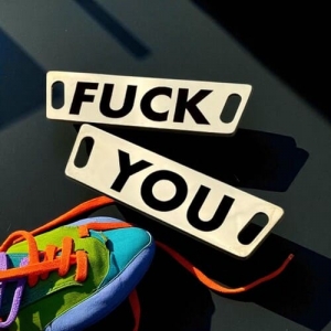 Значок для взуття vShnurok Fuck You