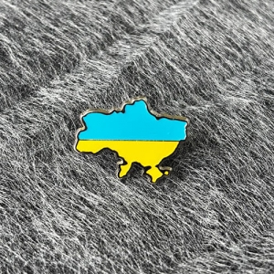 Значок Украины Желто-голубой