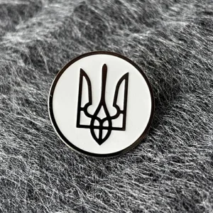 Значок Герб Украины коло