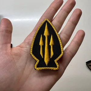 Патч Тризуб голд
