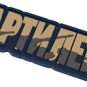 ПВХ Патч (шеврон) "Артилерія" койот