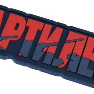 ПВХ Патч (шеврон) "Артиллерия" red