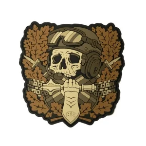 ПВХ Патч (шеврон) "Примарний Танкіст" Койот