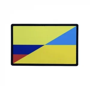 ПВХ патч (шеврон) "Прапор Колумбія/Україна"