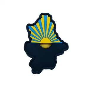 ПВХ Патч (шеврон) "Донецька область сонце"