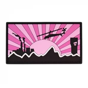 ПВХ Патч (шеврон) "Схід" рожевий