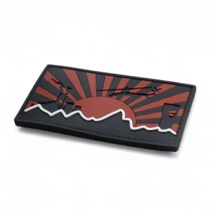 ПВХ Патч (шеврон) "Схід" червоний