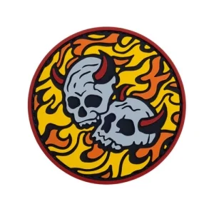 ПВХ Патч (шеврон) "Мітка" жовтий