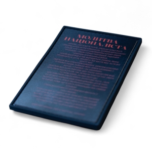 ПВХ Патч (шеврон) "Молитва націоналіста"