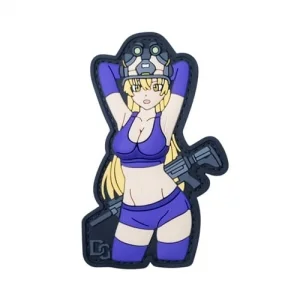 ПВХ Патч (шеврон) "Purple Waifu"