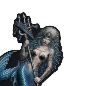 ПВХ Патч (шеврон) “Tactical girl - Mermaid”