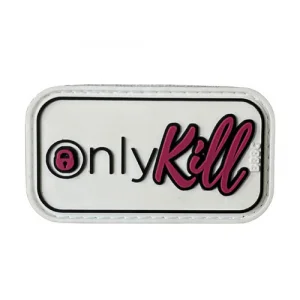 ПВХ патч "ONLYKILL" pink