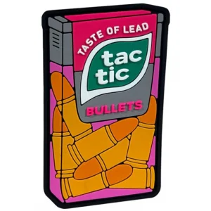 ПВХ патч "TACTIC" рожевий