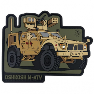 ПВХ Патч "Техніка Oshkosh M-ATV"